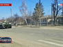Бронетехника на дороге в пригороде Луганска Бронетехника на дороге в пригороде Луганска