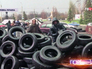 Жители города Горловка сооружают баррикады Жители города Горловка сооружают баррикады