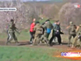 Митингующие в Краматорске Митингующие в Краматорске