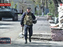 Украинский солдат на военной базе в Мариуполе Украинский солдат на военной базе в Мариуполе