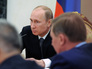 Владимир Путин на совещании с членами Совета безопасности России Владимир Путин на совещании с членами Совета безопасности России