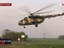 Военный вертолет над Славянском Военный вертолет над Славянском
