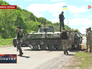 Украинские военные на блакпосту в Славянске Украинские военные на блакпосту в Славянске