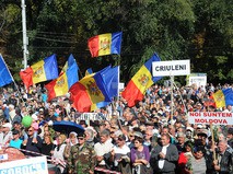 Акции протеста в Молдавии