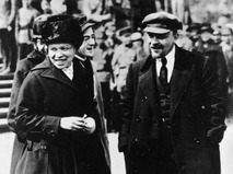 В.И. Ленин и Н.К. Крупская
