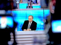 Прямая линия с Владимиром Путиным  