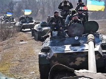 Украинские военные в Донбассе