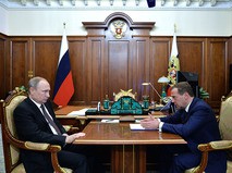 Владимир Путин провёл встречу с премьер-министром Дмитрием Медведевым