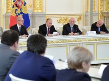 Владимир Путин проводит заседание Совета по развитию гражданского общества и правам человека