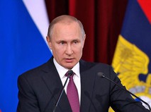 Президент России Владимир Путин