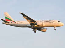 Самолёт авиакомпании Bulgaria Air