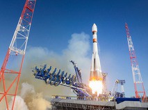 Запуск ракеты "Союз-2" с космодрома "Плесецк"