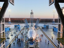 Ракета-носитель "Союз 2.1" на космодроме "Восточный"