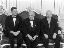 Встреча президента США Джона Кеннеди и первого секретаря ЦК КПСС Никиты Хрущёва 4 июня 1961 года в Вене