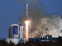 Запуск ракеты "Союз-2.1а" с космодрома Восточный