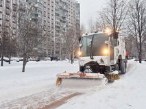 Уборка снега в Москве