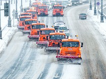 Уборка снега в Москве