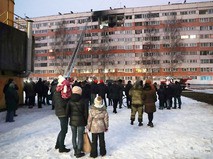 Взрыв газа в жилом доме в Санкт-Петербурге