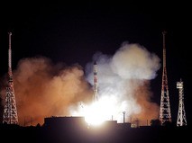 Пуск ракеты-носителя "Союз-2.1А" с транспортным грузовым кораблём "Прогресс МС-09"