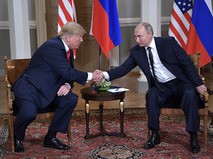 Президент США Дональд Трамп и президент РФ Владимир Путин