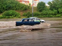 Последствия сильного ливня