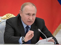 Владимир Путин проводит заседание Совета по стратегическому развитию и национальным проектам