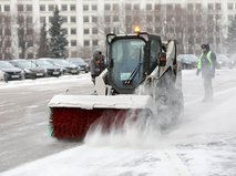 Уборка снега в Москве