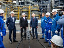 Сергей Собянин и Александр Новак посетили Московский нефтеперерабатывающий завод