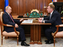 Владимир Путин и Игорь Шувалов