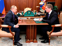 Владимир Путин и Даниил Егоров