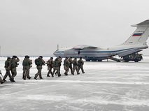 Отправка российских десантников в Казахстан
