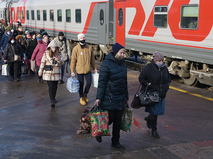 Прибытие беженцев из ЛНР и ДНР