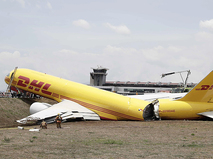 Грузовой самолет Boeing 757-200 компании DHL