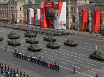 Генеральная репетиция военного парада  