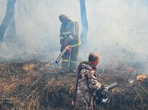 Лесные пожары в Приморском крае