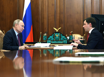 Владимир Путин и Андрей Клычков