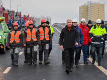 Открытие движения по дмитровскому путепроводу  