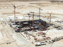 Строительство энергоблока АЭС "Эль-Дабаа"