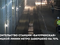 Собянин рассказал о строительстве станции "Бачуринская" Троицкой линии метро