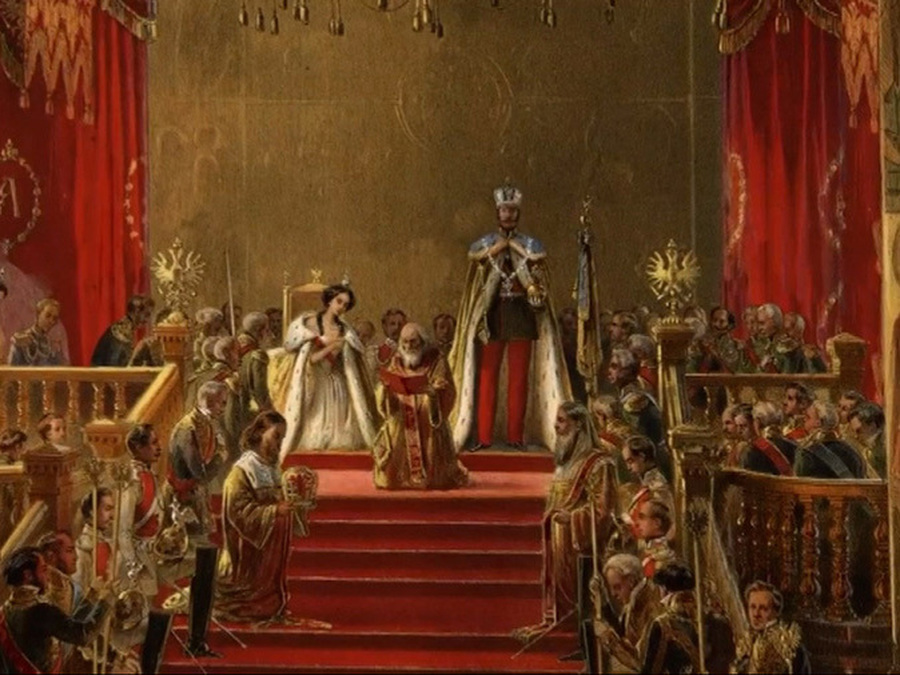 После кончины императора власть в империи. Венчание на царство Николая 2. Коронация императора Николая i. Коронация Николая 1.