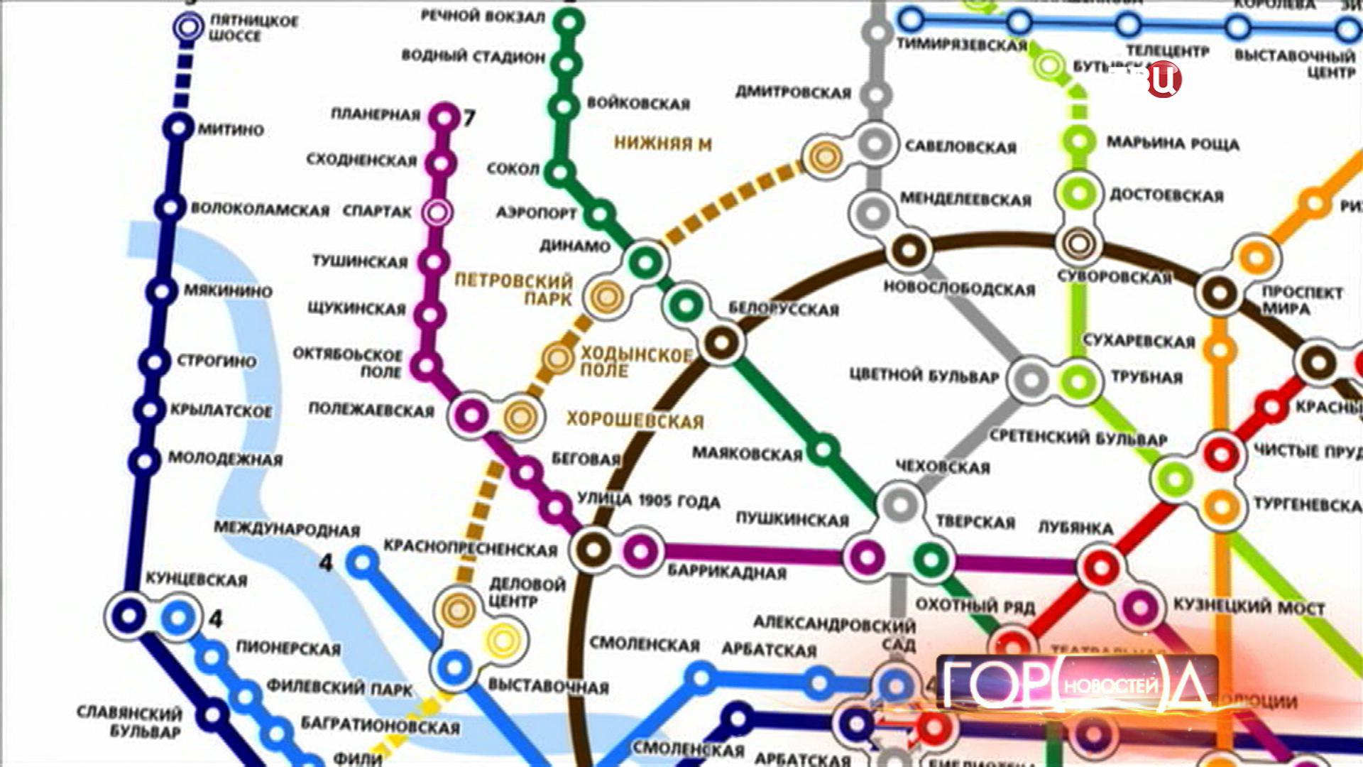 Карта метро узб