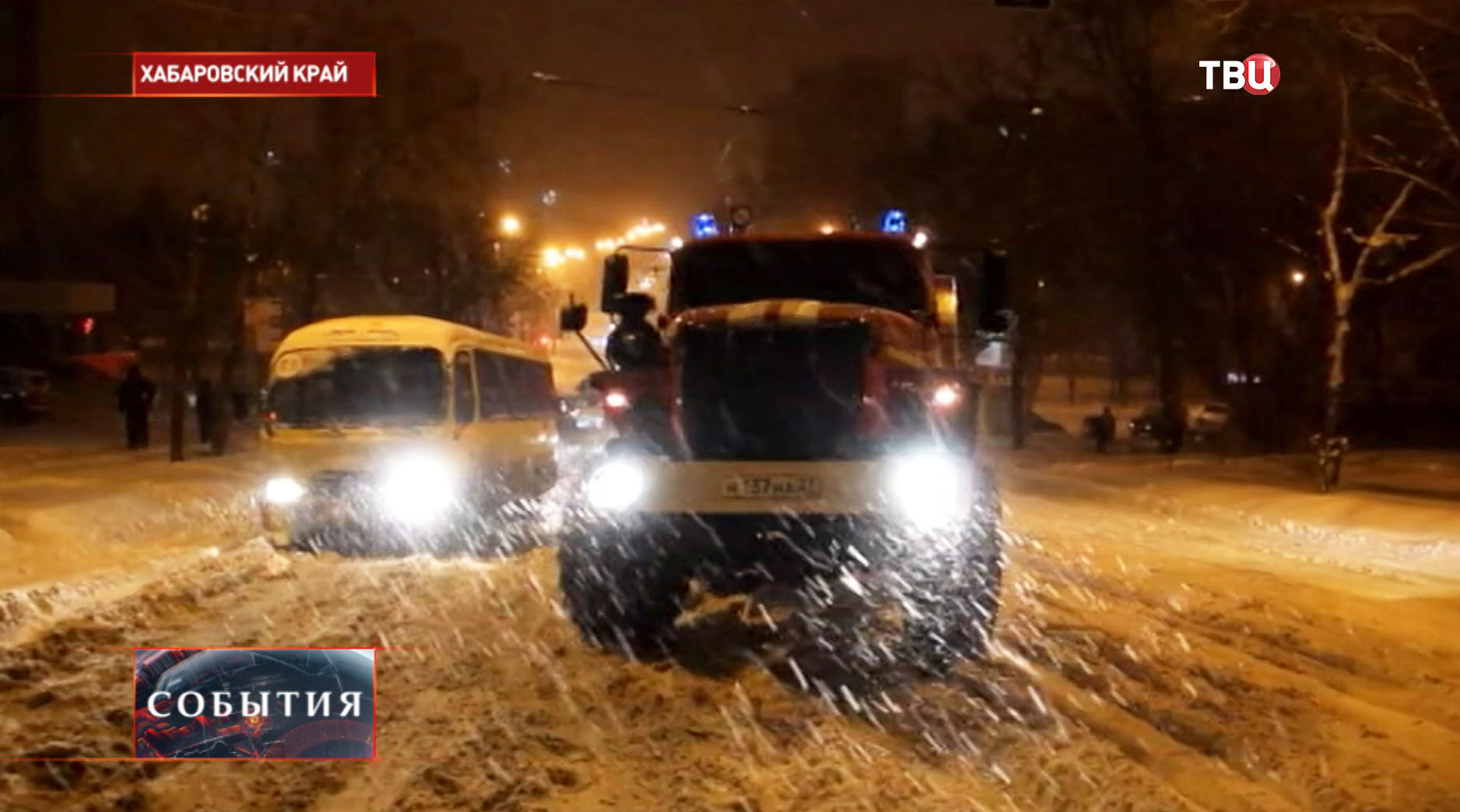 В Хабаровском крае ликвидируют последствия обильного снегопада