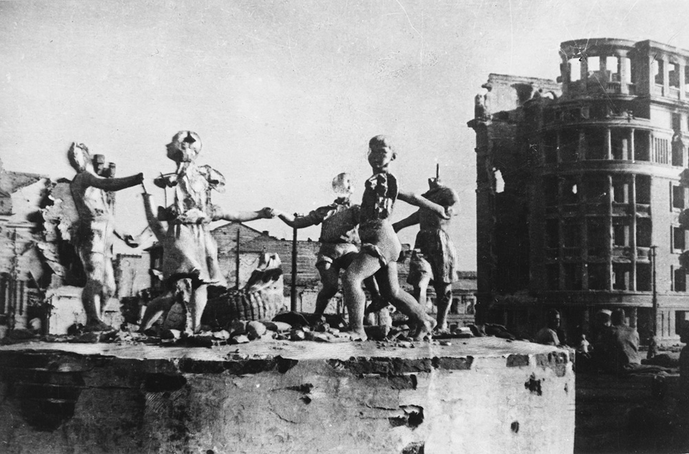 Разрушенный в ходе боёв Сталинград