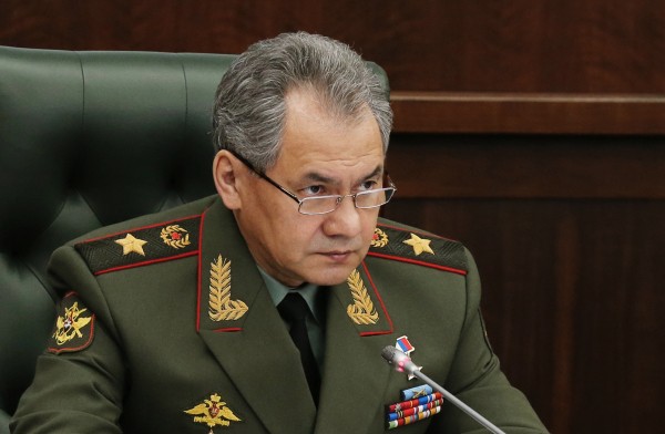 Министр обороны РФ генерал армии Сергей Шойгу 