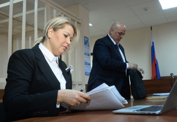 Евгения Васильева в суде