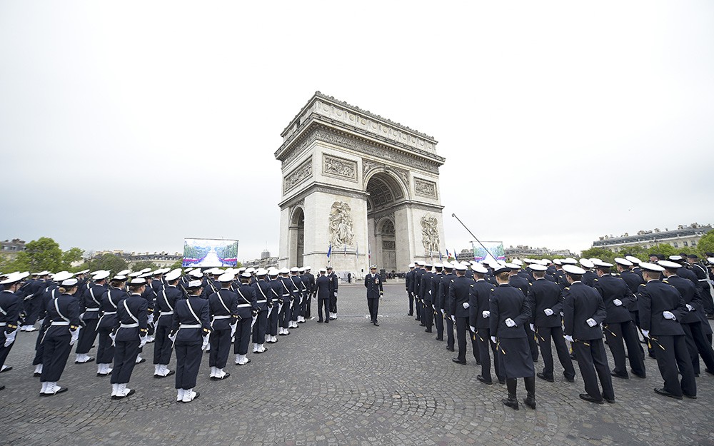 Памятные мероприятия по случаю 70-летней годовщины Победы в Париже