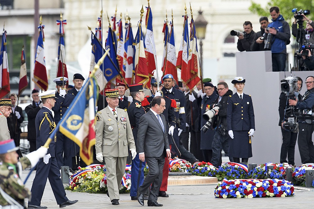 Памятные мероприятия по случаю 70-летней годовщины Победы в Париже