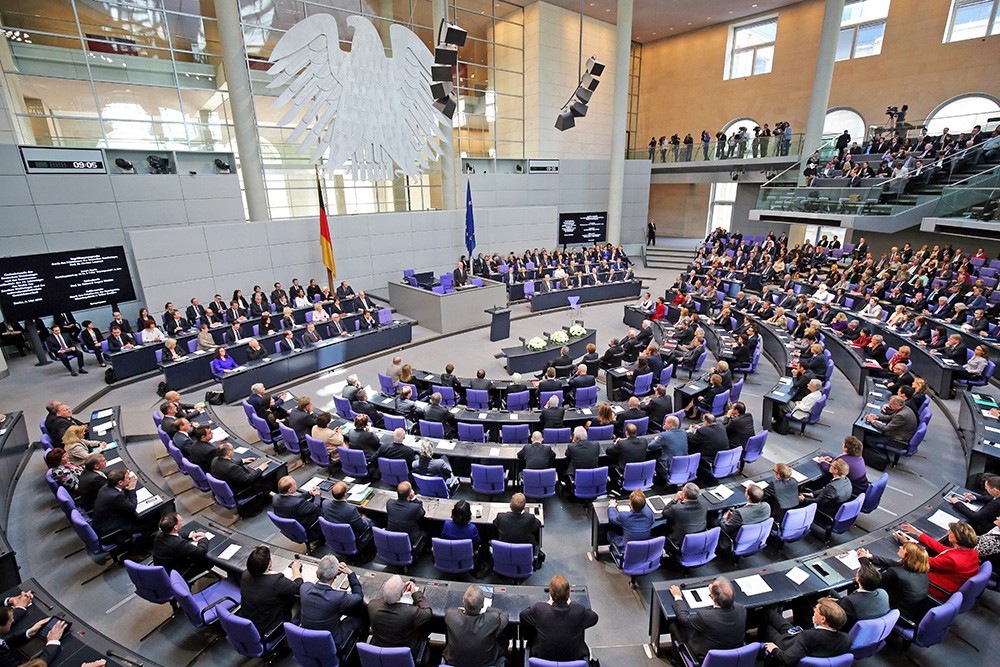 Заседание в Бундестаге