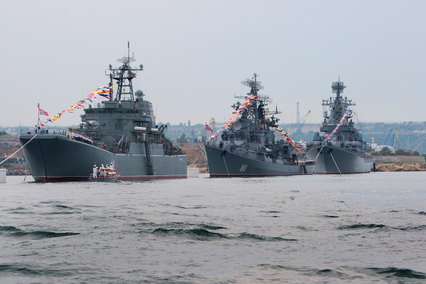 Парад кораблей Черноморского флота России