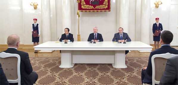Подписание соглашения о сотрудничестве между метрополитенами Москвы и Пекина